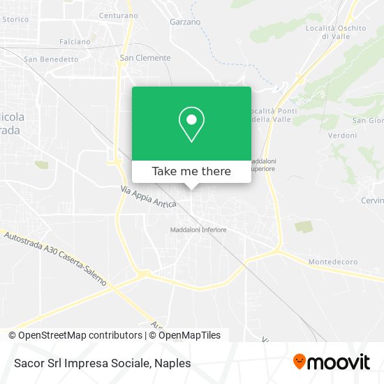 Sacor Srl Impresa Sociale map