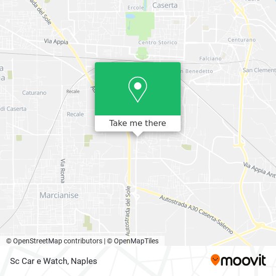 Sc Car e Watch map