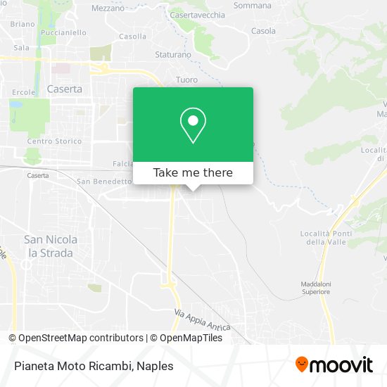 Pianeta Moto Ricambi map