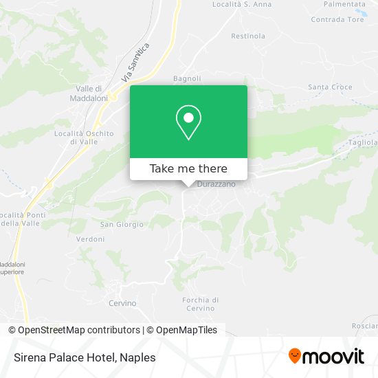 Sirena Palace Hotel map