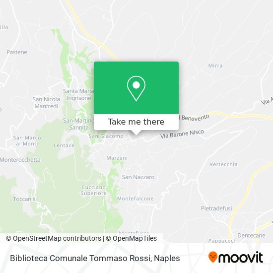 Biblioteca Comunale Tommaso Rossi map