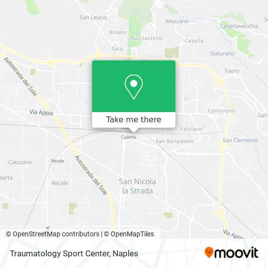 Traumatology Sport Center map