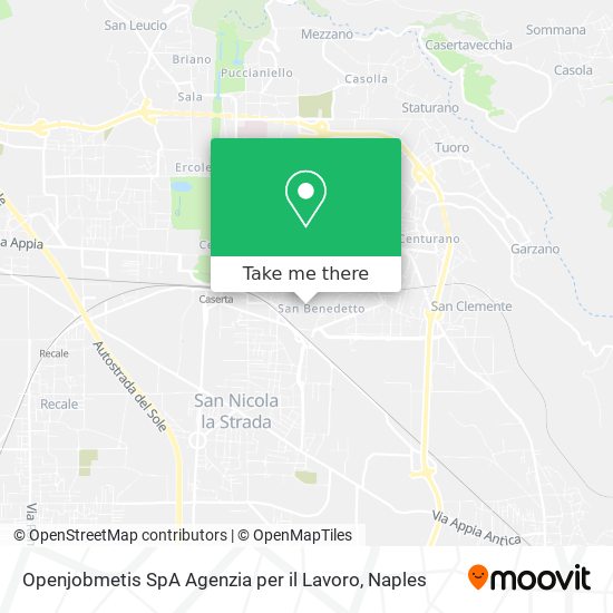 Openjobmetis SpA Agenzia per il Lavoro map