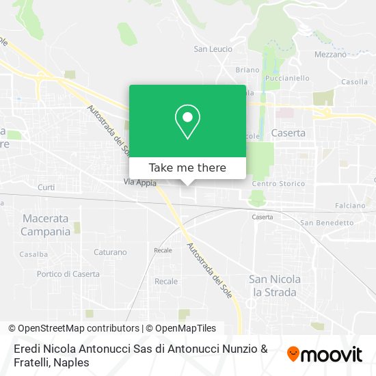 Eredi Nicola Antonucci Sas di Antonucci Nunzio & Fratelli map