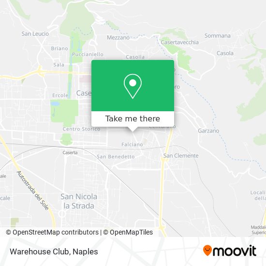 Warehouse Club map