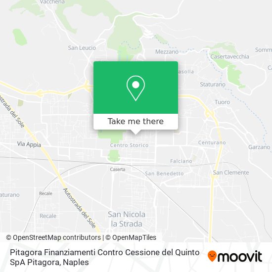 Pitagora Finanziamenti Contro Cessione del Quinto SpA Pitagora map