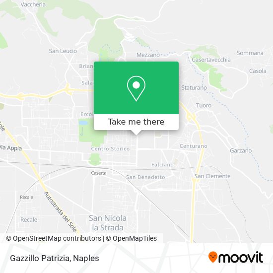 Gazzillo Patrizia map