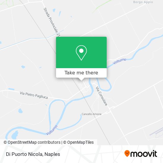 Di Puorto Nicola map