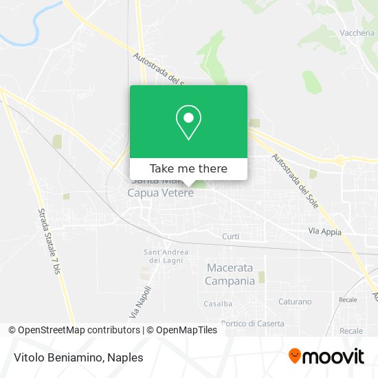 Vitolo Beniamino map