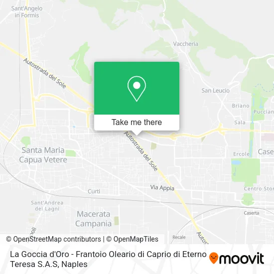 La Goccia d'Oro - Frantoio Oleario di Caprio di Eterno Teresa S.A.S map