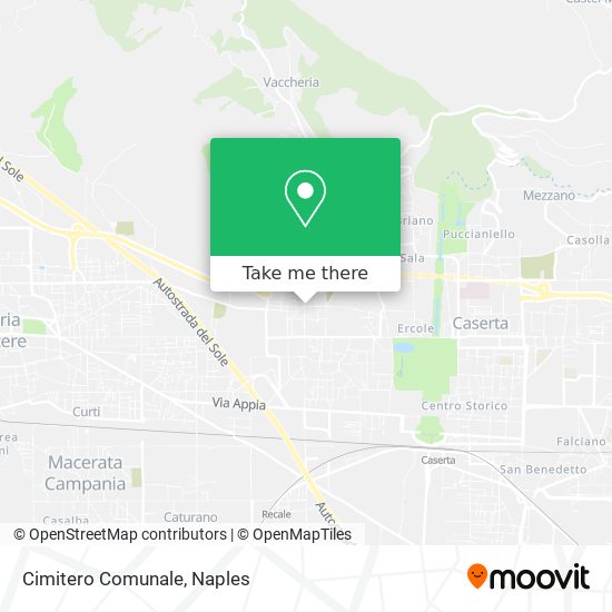 Cimitero Comunale map