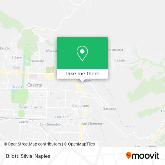 Bilotti Silvia map
