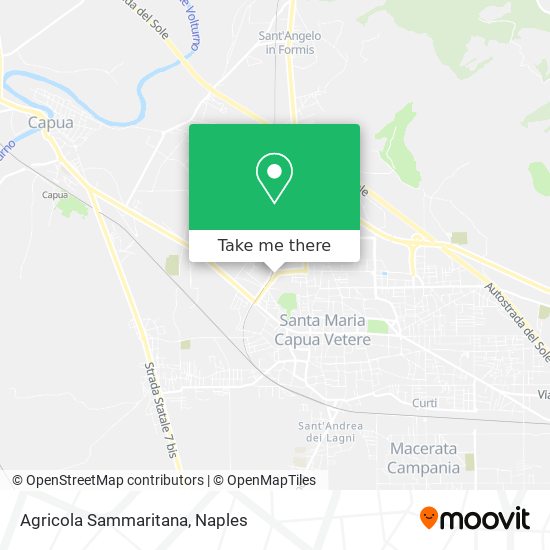Agricola Sammaritana map