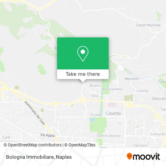 Bologna Immobiliare map