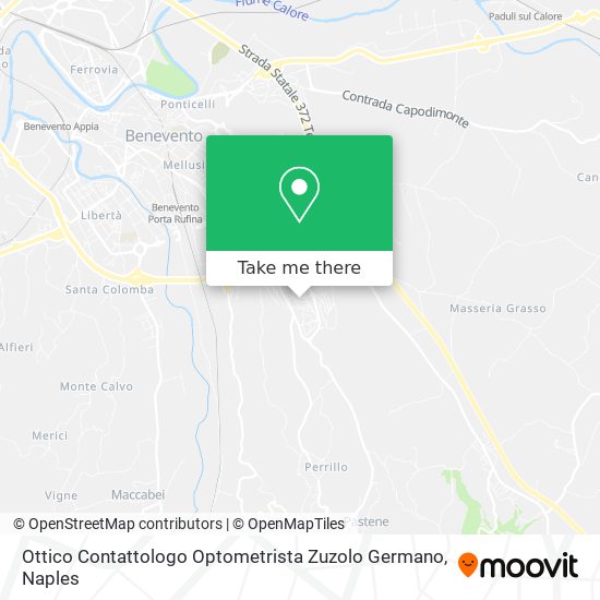 Ottico Contattologo Optometrista Zuzolo Germano map