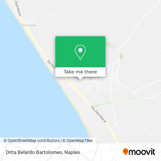 Ditta Belardo Bartolomeo map