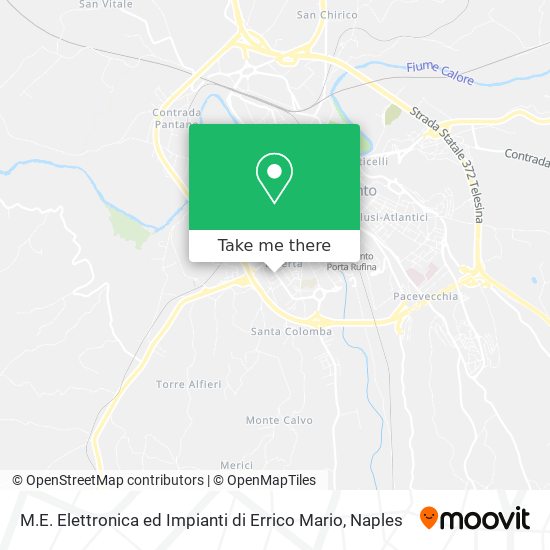 M.E. Elettronica ed Impianti di Errico Mario map