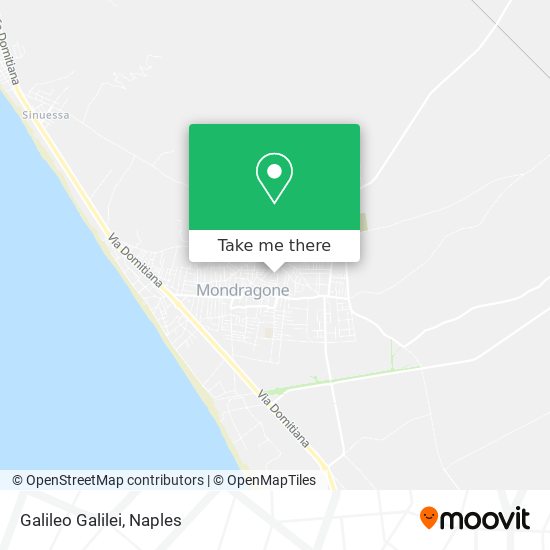 Galileo Galilei map