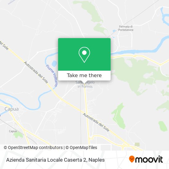 Azienda Sanitaria Locale Caserta 2 map