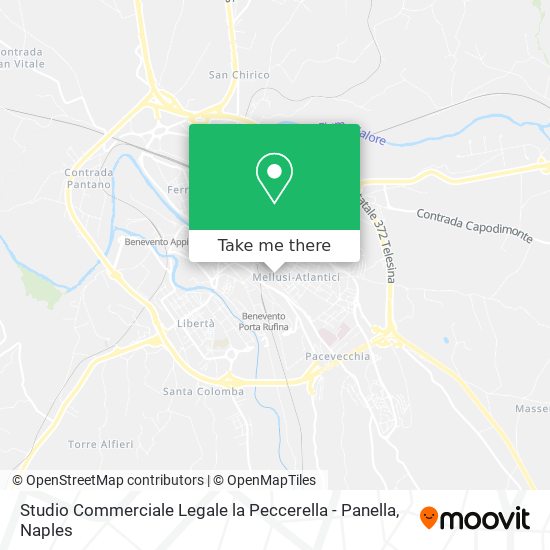 Studio Commerciale Legale la Peccerella - Panella map