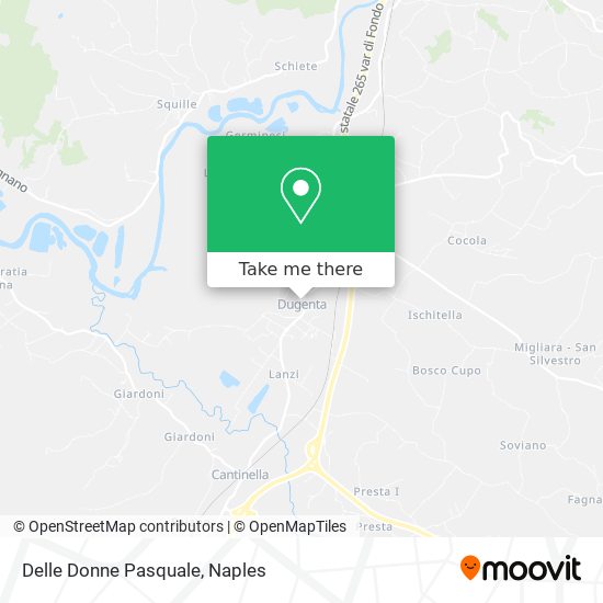 Delle Donne Pasquale map