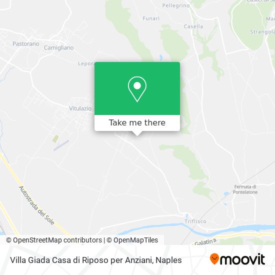 Villa Giada Casa di Riposo per Anziani map