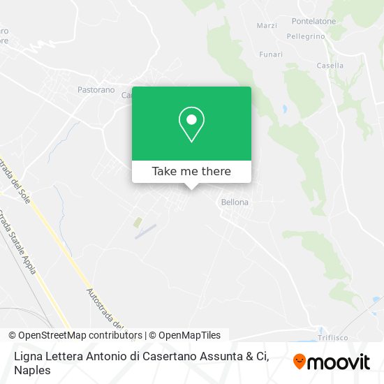 Ligna Lettera Antonio di Casertano Assunta & Ci map