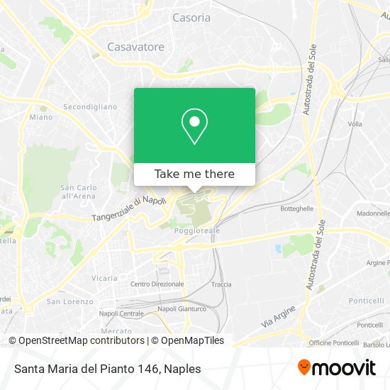 Santa Maria del Pianto 146 map