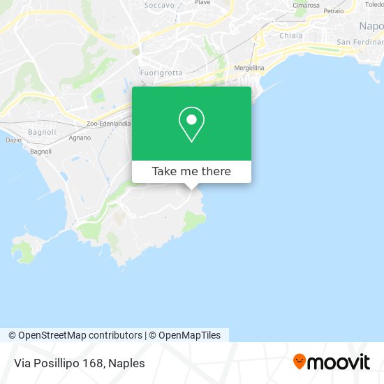 Via Posillipo 168 map