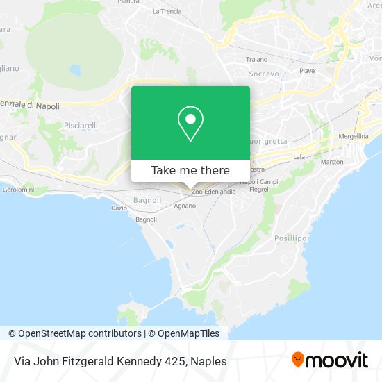Via John Fitzgerald Kennedy 425 map