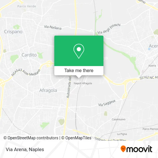 Via Arena map