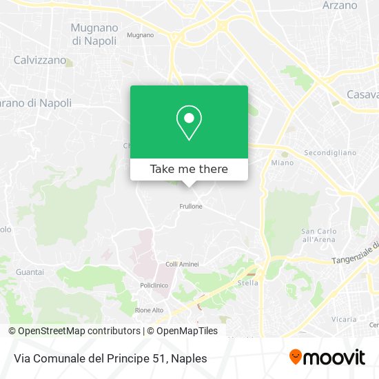 Via Comunale del Principe 51 map
