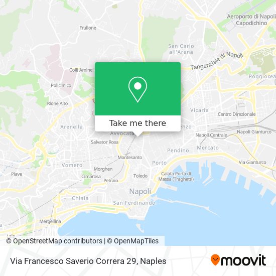Via Francesco Saverio Correra 29 map