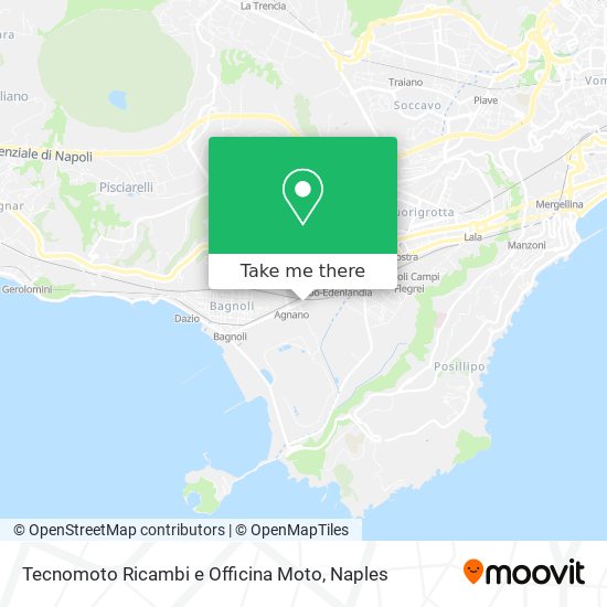 Tecnomoto Ricambi e Officina Moto map