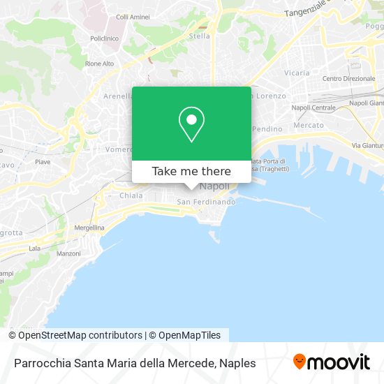 Parrocchia Santa Maria della Mercede map