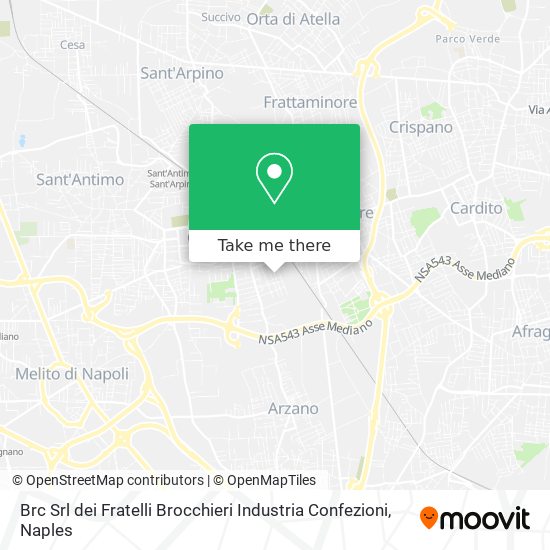 Brc Srl dei Fratelli Brocchieri Industria Confezioni map