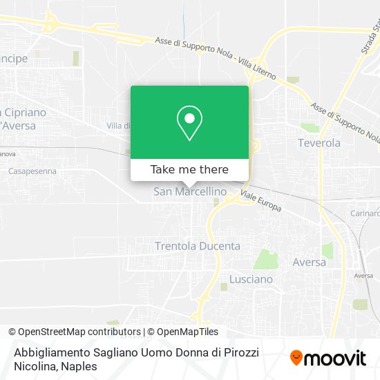 Abbigliamento Sagliano Uomo Donna di Pirozzi Nicolina map