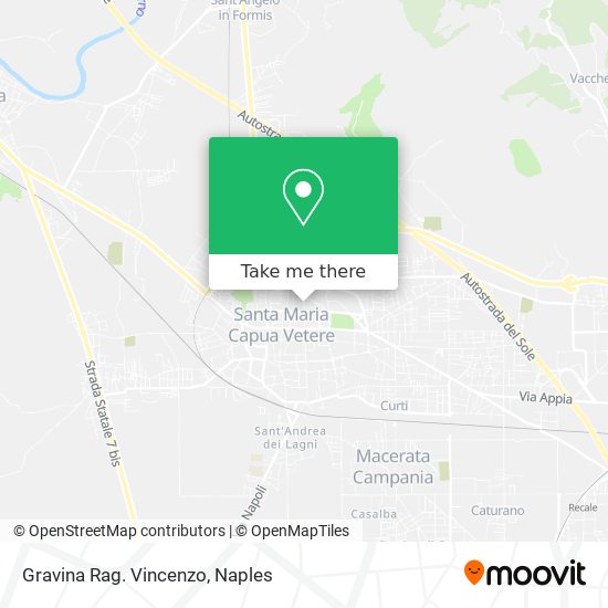 Gravina Rag. Vincenzo map