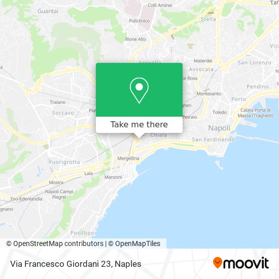 Via Francesco Giordani 23 map