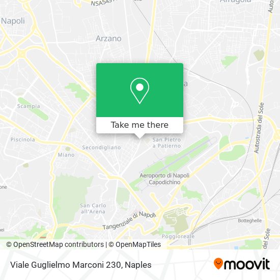 Viale Guglielmo Marconi 230 map