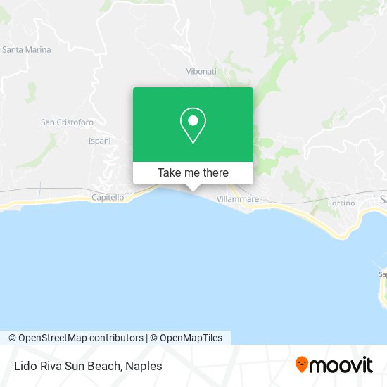 Lido Riva Sun Beach map