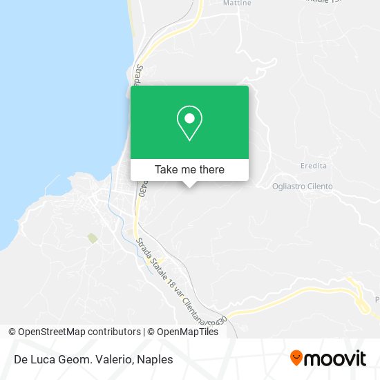 De Luca Geom. Valerio map