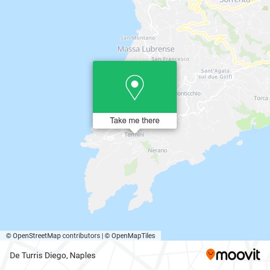 De Turris Diego map