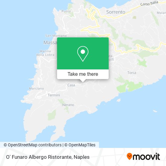 O' Funaro Albergo Ristorante map