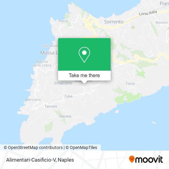 Alimentari-Casificio-V map