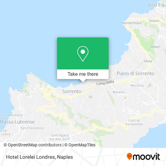Hotel Lorelei Londres map