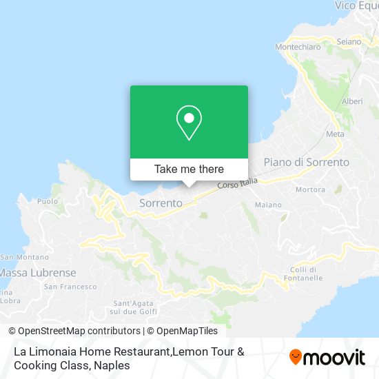 La Limonaia Home Restaurant,Lemon Tour & Cooking Class map