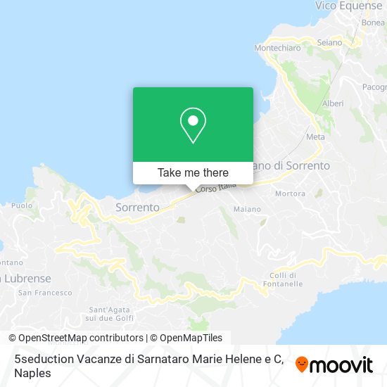 5seduction Vacanze di Sarnataro Marie Helene e C map