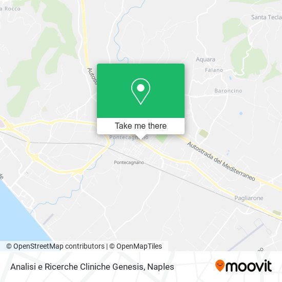 Analisi e Ricerche Cliniche Genesis map