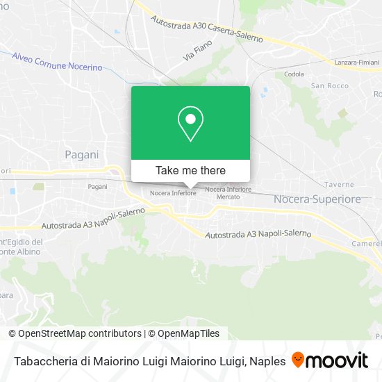 Tabaccheria di Maiorino Luigi Maiorino Luigi map